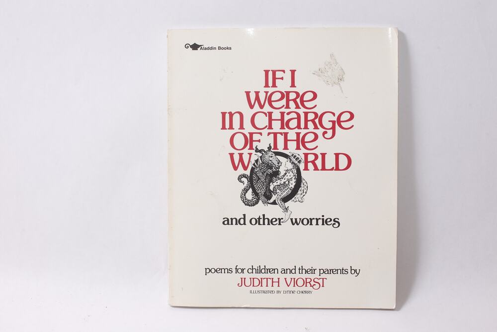 If I Were In Charge of The World Poems For Children Paperback ~ 260718-SM 1323